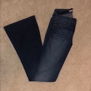 J brand “martini” flare jeans